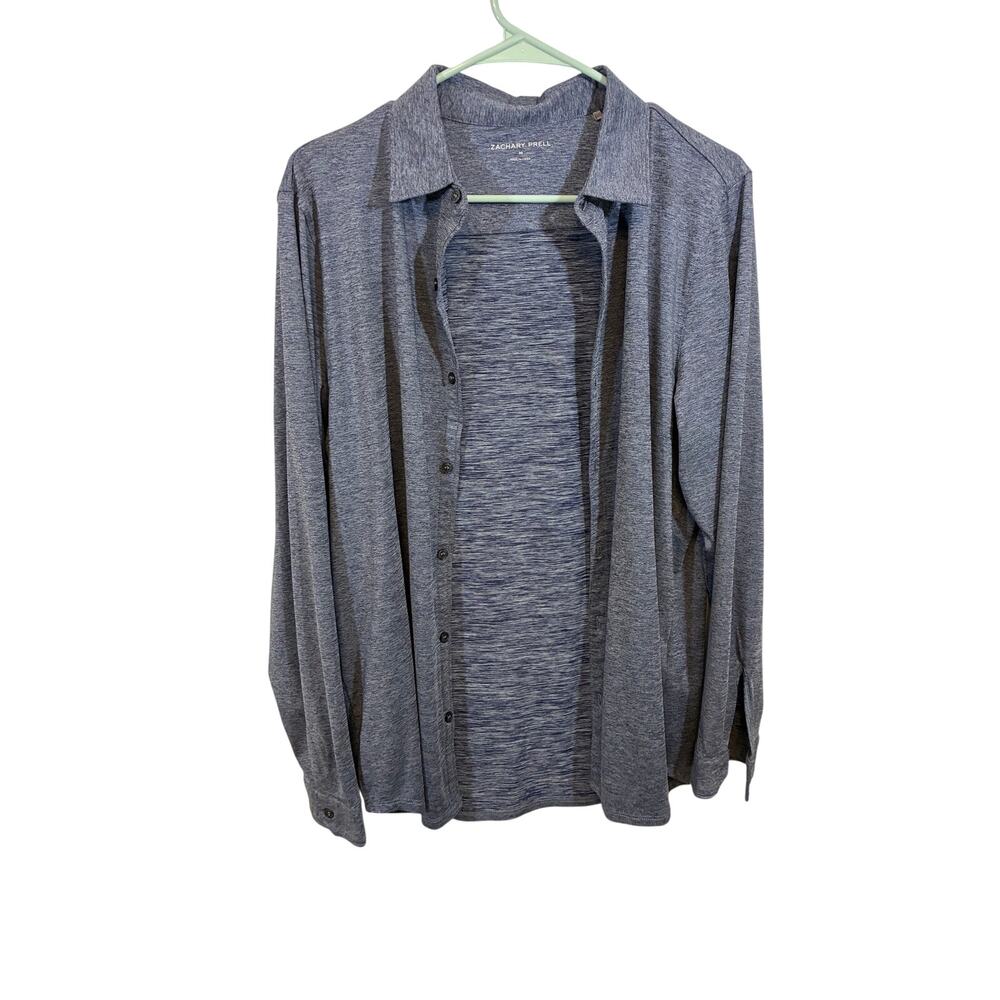 Zachary Prell Button Down Shirt Mens Medium Long Sleeve Modern Fit Business